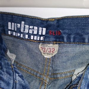 Urban Pipeline jeans used like new size 33x32